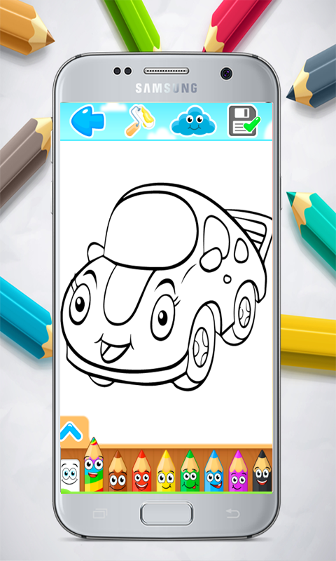 Cars Coloring Pages截图2