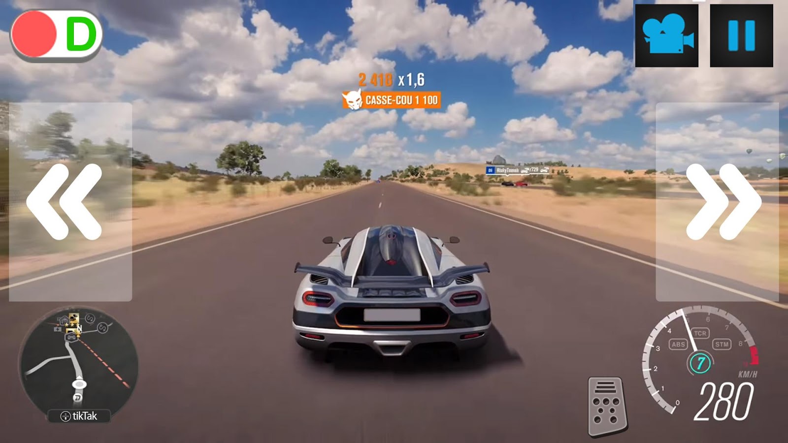 City Driver Koenigsegg One1 Simulator截图1