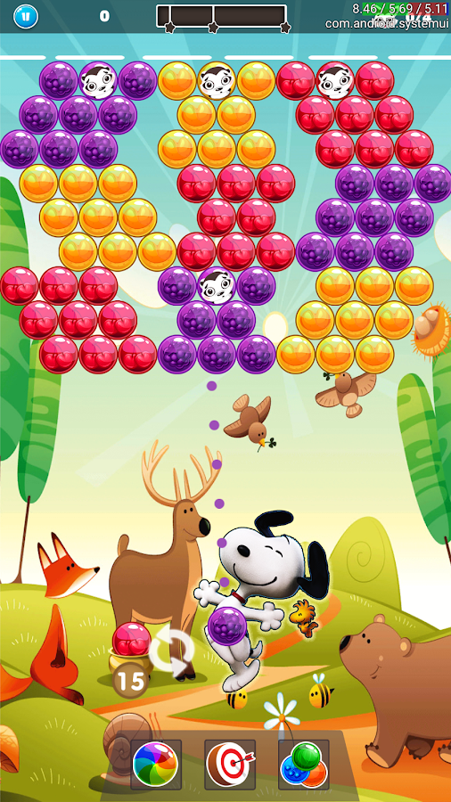 Snoopy Pop Rescue - Bubble Birds Shooter截图3