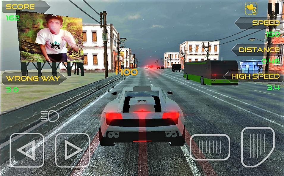 Burn Cruise: Highway Endless Racing截图1