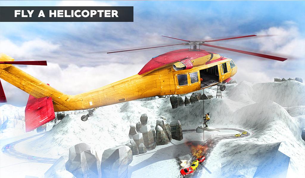 Offroad Ambulance Emergency Rescue Helicopter Game截图5