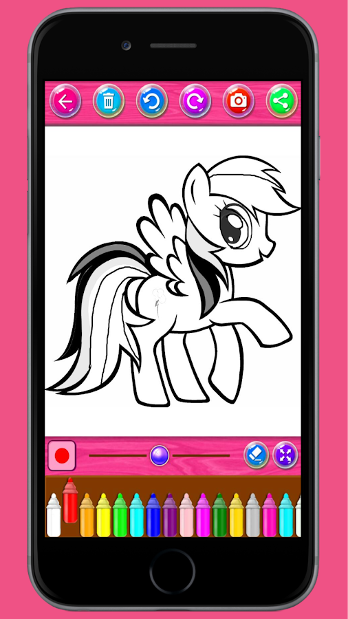 Little Pony Coloring Books截图2