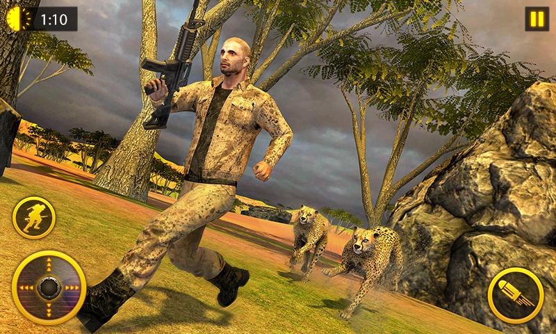 Animal Hunter Safari Survival: Jungle Hunting 2018截图2