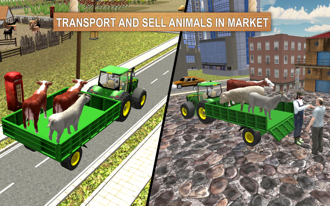 Tractor Driver Transport Farming Simulator 2018截图5