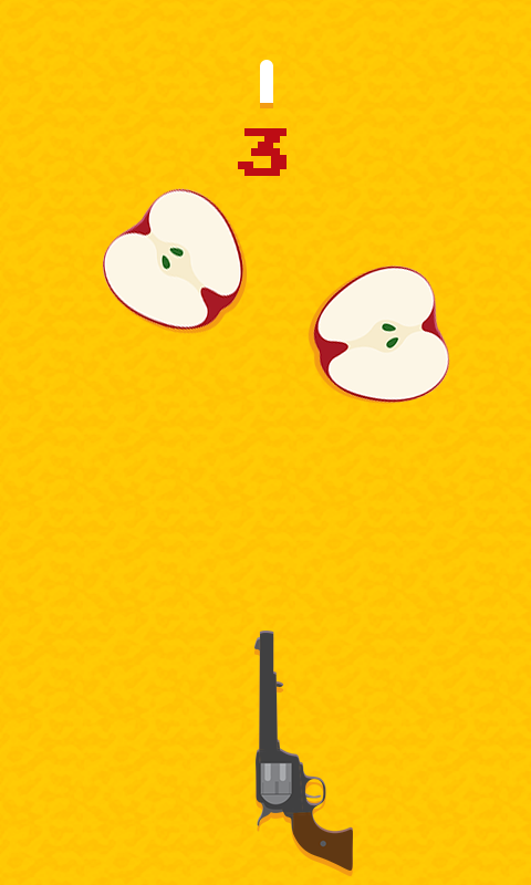 Red Apple Shooter - Revolver Shooting Fun截图4