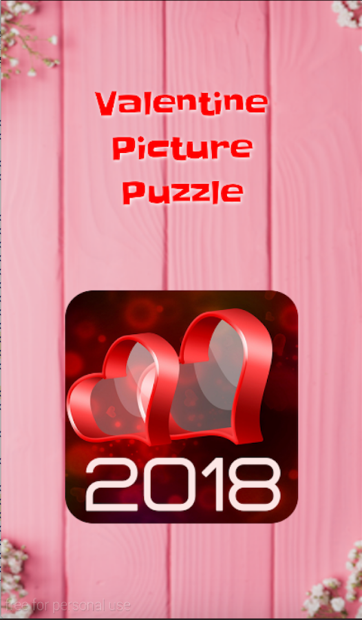 Valentine Romantic Picture Puzzle - Love Game截图4