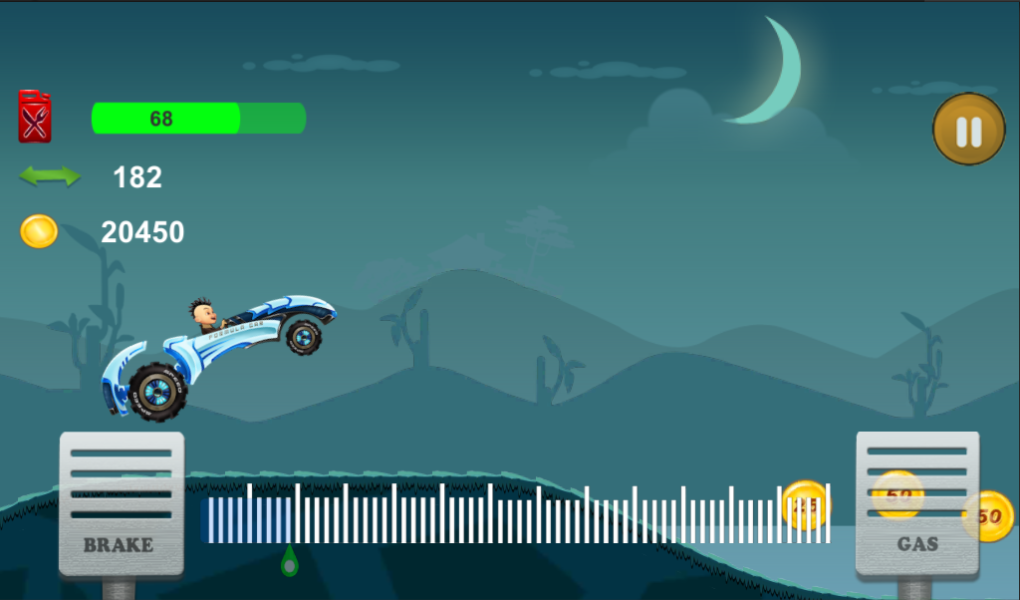 Upin Supercar Hill Climb截图5