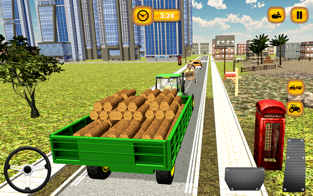 Tractor Driver Transport Farming Simulator 2018截图3