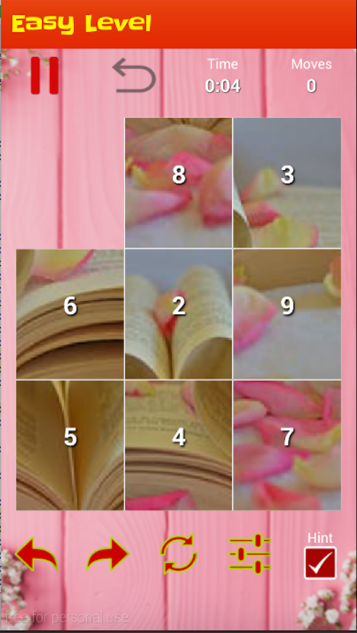 Valentine Romantic Picture Puzzle - Love Game截图1
