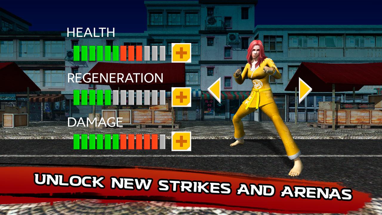 Fighting Girls Karate Battle Arena 3D截图2