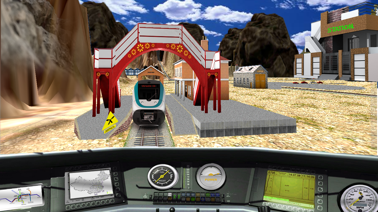 Bullet Train: Crazy Runner 3D截图1