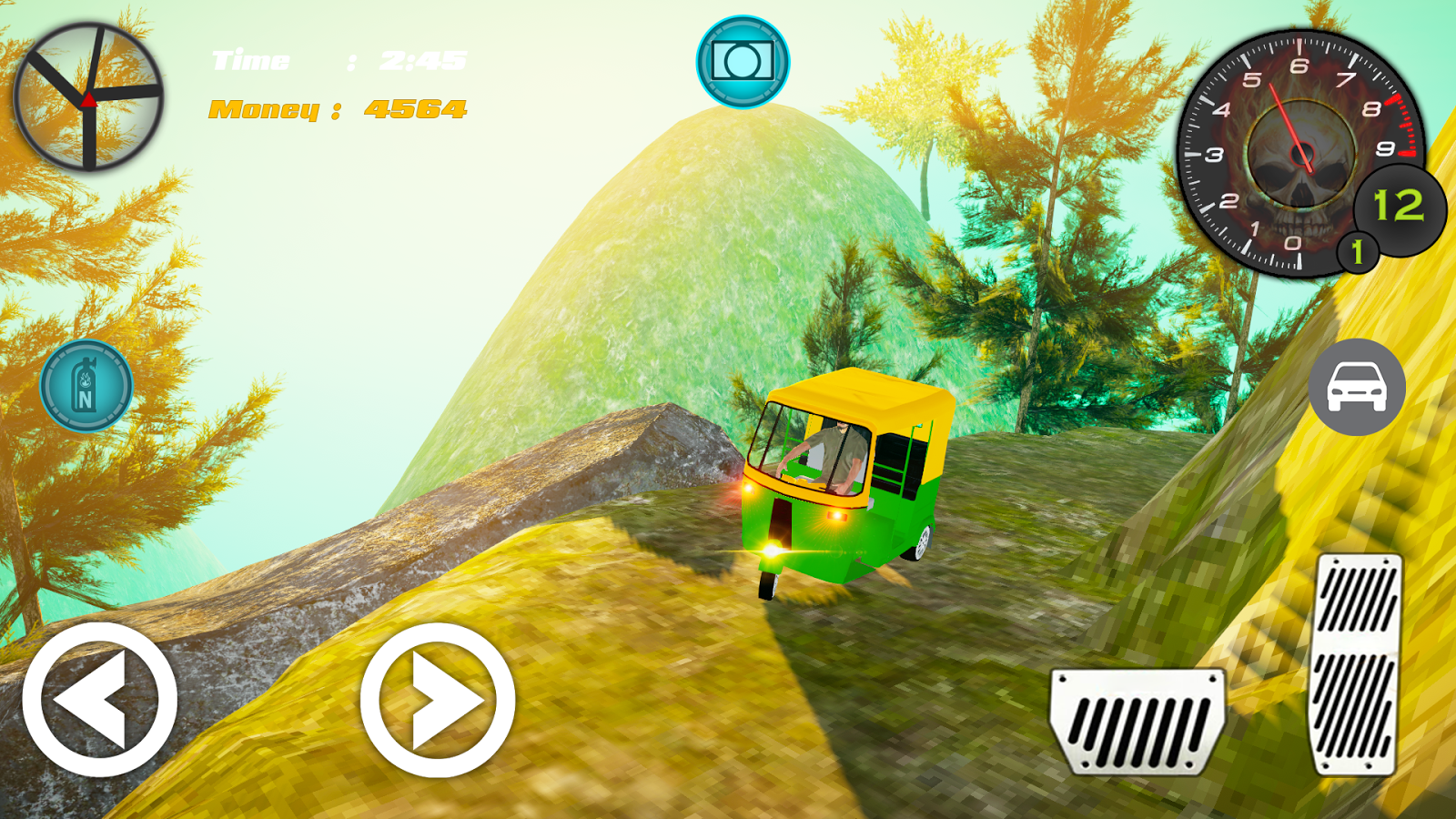 Offroad Tuk Tuk Hill Climber截图3