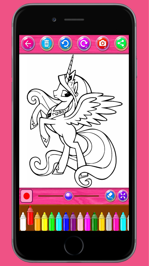 Little Pony Coloring Books截图1