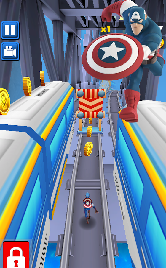 Avengers Run: Spiderman, Ironman Game截图5