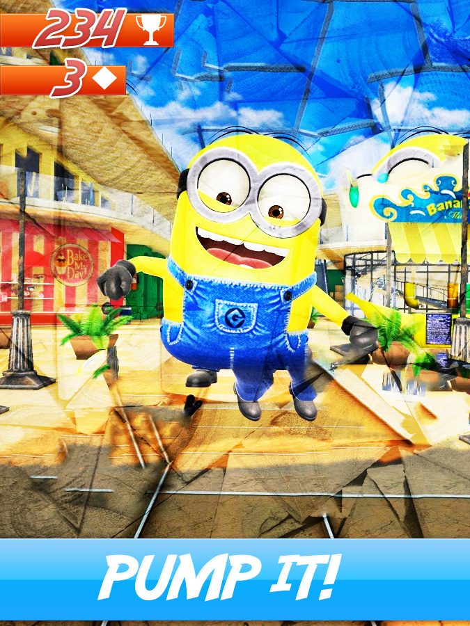 Super Minion Banana Adventure rush:subway surfing截图3