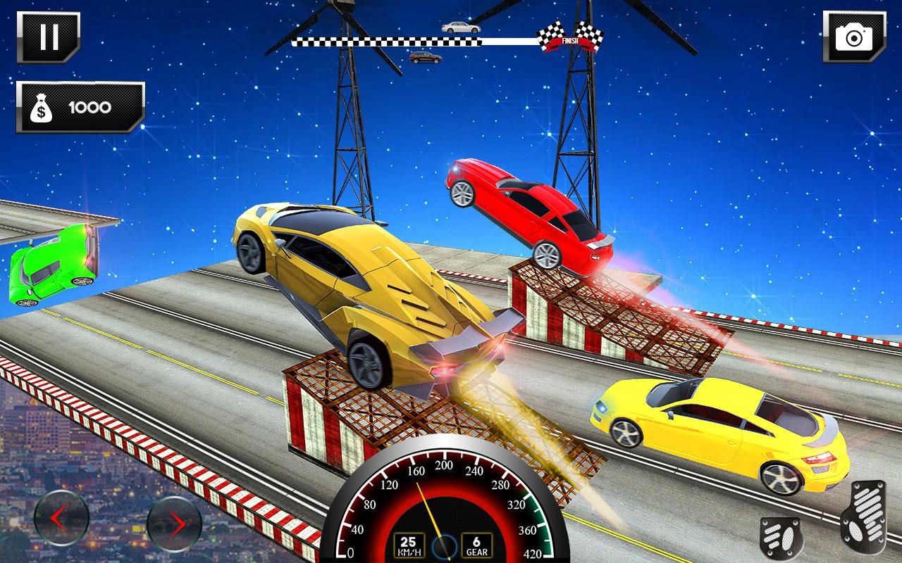 Space Car Stunt Drive 2018: Real Speed Bump Racing截图5