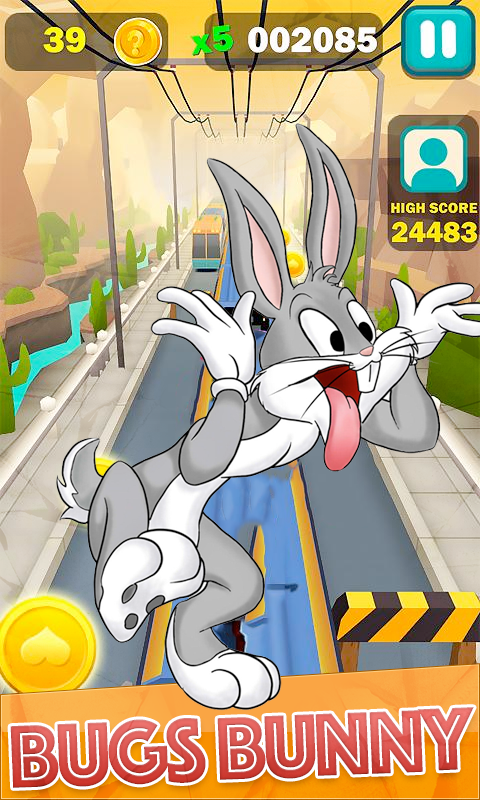 Looney Tuns:Bugs bunny roadrunner race 3D截图5