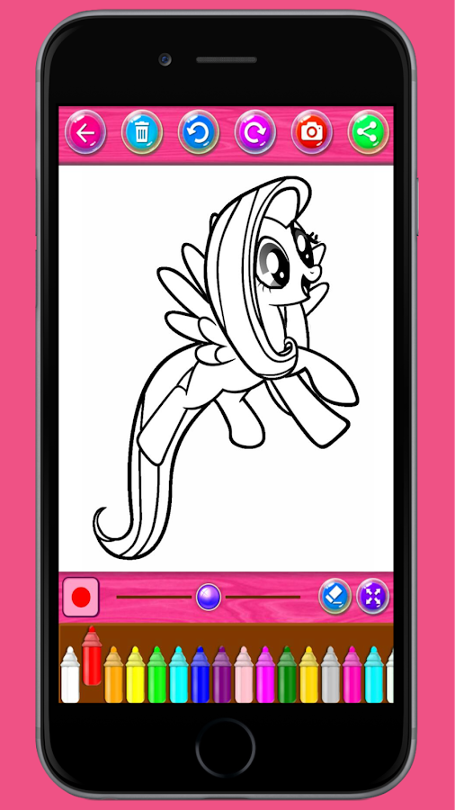 Little Pony Coloring Books截图3