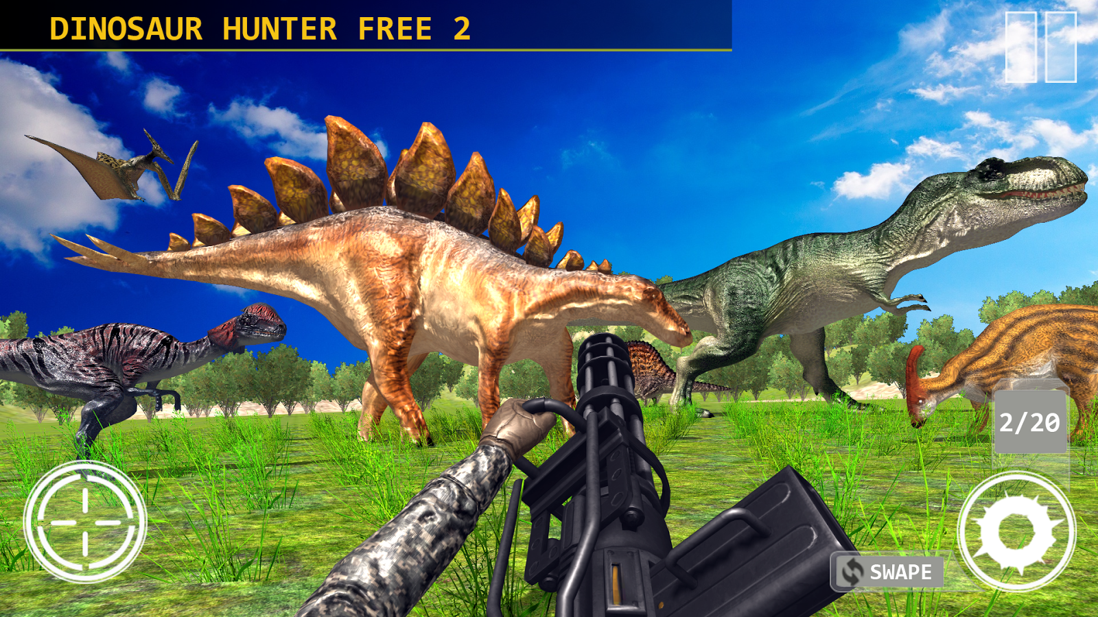 Dinosaur Hunter Free 2截图3