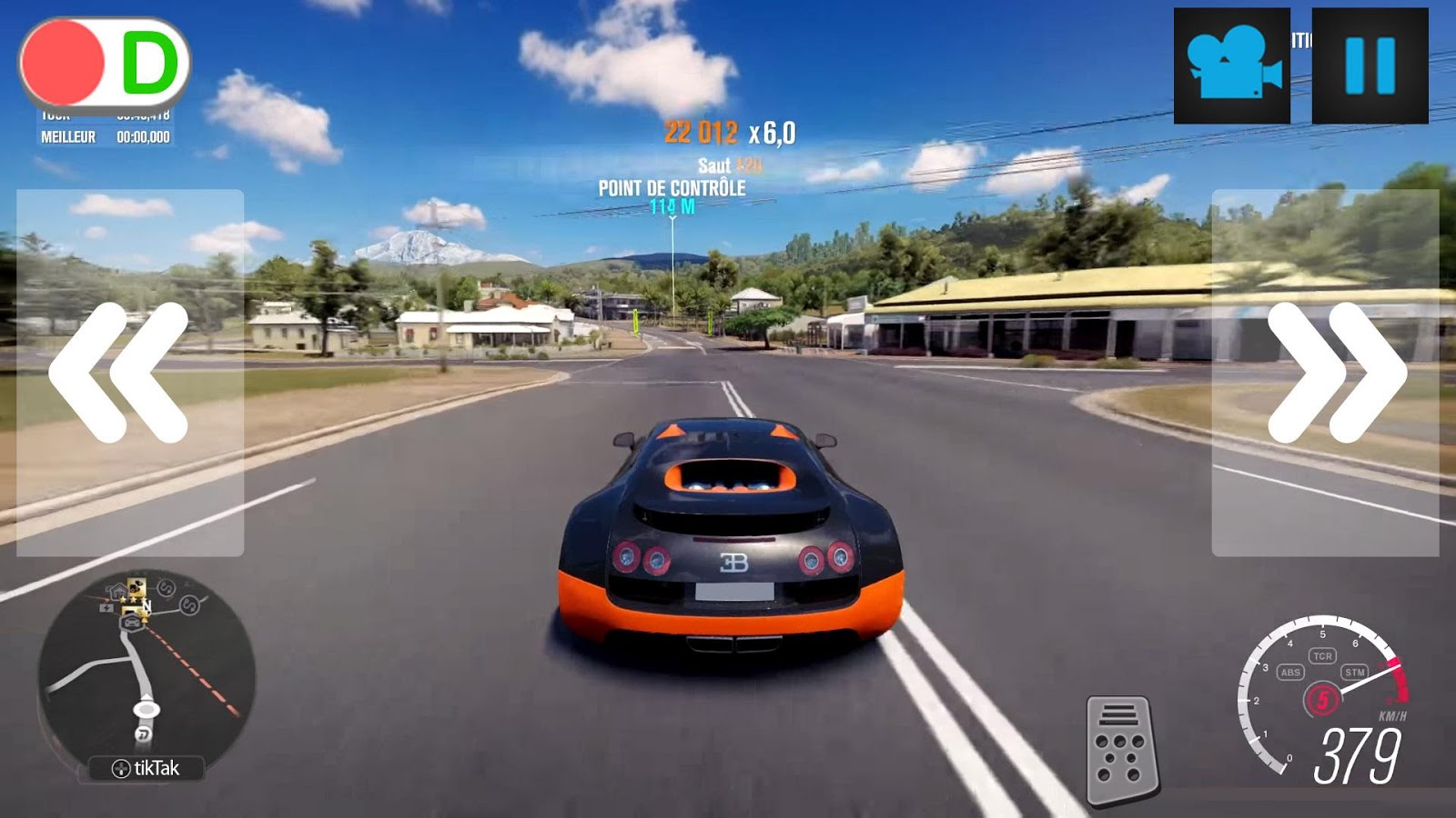 City Driver Bugatti Veyron Simulator截图3