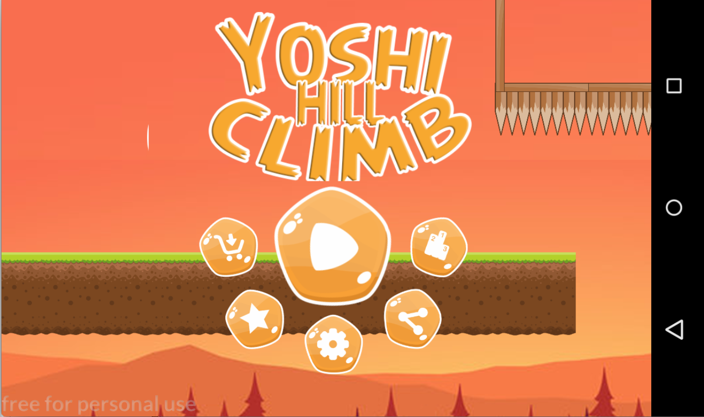 Yoshi Climber Island - Super Wooly Run World截图1