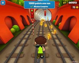 Subway Surf ben super alien 10截图4