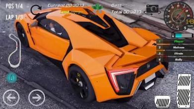 Real Lykan Hypersport Racing 2018截图1