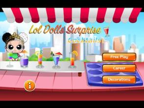 Lol Surprise Dolls Cocktails - L.O.L. Cooking Game截图3