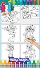 Coloring My Little Pony Equestria Girls for fans截图4