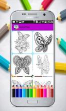 Flowers Mandala coloring book截图1