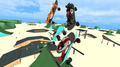 Crotchet SkateFormula：Skatepark Cop Chase截图1