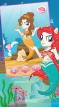 Sea Pony Princess Dress Up Game截图1