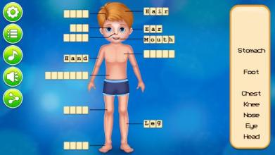 Basic Learning Skill Kids Body Parts截图1