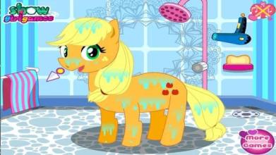 Apple Jack Pony Feet Doctor - Free Fun Girls Games截图2