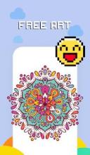 Mandala Coloring Book - Color By Number截图2