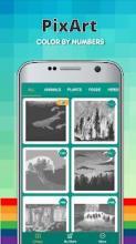 PixArt - Color by Number Sandbox Coloring Pages截图4