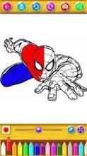 The amazing coloring book for Spider Man截图3