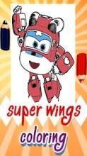 Super Wings Coloring Book截图4