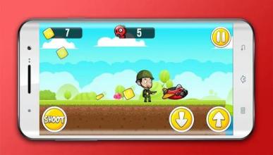 Shooter Mr Bean The Soldierman Adventures Game截图3