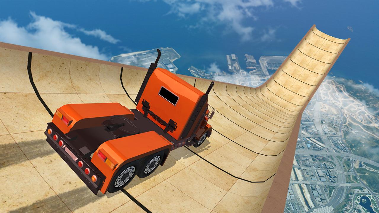 Biggest Mega Ramp Jump - Driving Games截图4