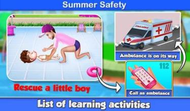 Kids Summer Vacation Time - Holiday Game截图3