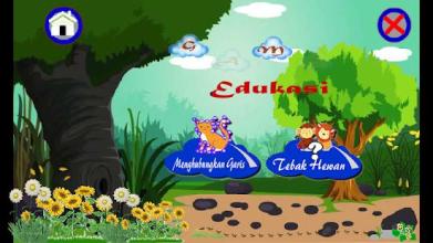 Game Edukasi Mengenal Hewan截图1