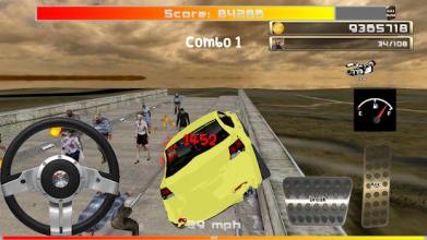 Zombie VS Car - 3D simulator截图1