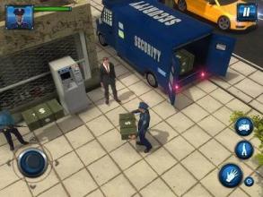 USA Bank ATM Cash Transport Game截图2