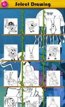 Sponge coloring games free截图5