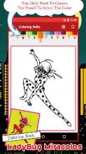 LadyBug Miracolos Coloring Book New截图2