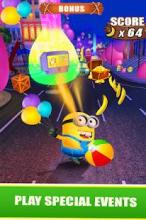 banana super minion game despicable of me rush 3D截图1