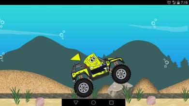 Super Sponge's Hill Car Adventure Racing截图1