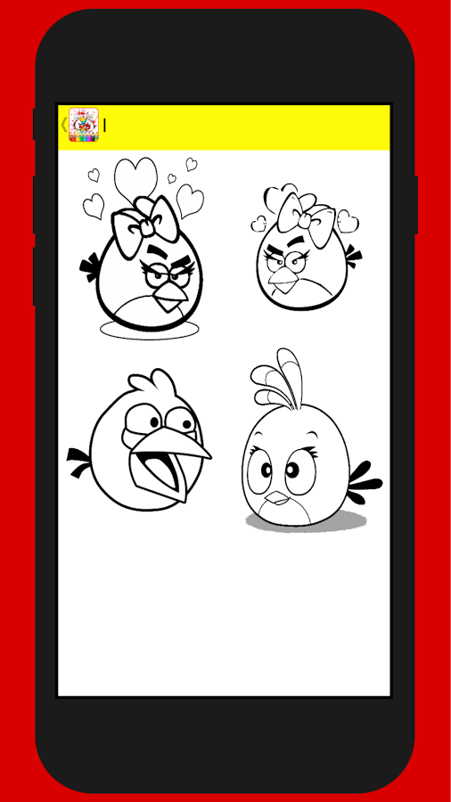 Coloring Angry Bird for Kids截图1