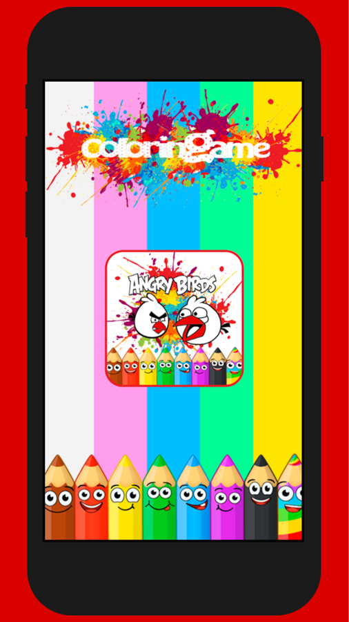 Coloring Angry Bird for Kids截图4